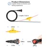 yourour 010-12938-00 Power/Data Cable Repalcement for Garmin EchoMAP Ultra 102sv,