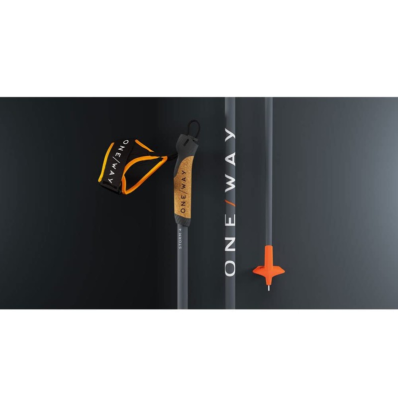 One Way Storm 4 Ski Poles Sz 130cm