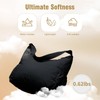 Large Crossbody Bags for Women Blakc Nylon Hobo Bag Travel