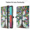 Bige for OX Tab 10 Case,PU Leather Folio 2-Folding Stand