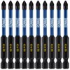10 x Rennie Tools 75mm Long PZ1 Impact Screwdriver Driver