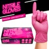 JFA Medical Small Size Disposable Powder Free Pink Nitrile Gloves