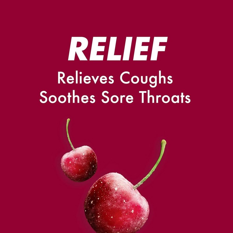 Lot of 2 x Halls Relief Menthol Cough Suppressant Throat