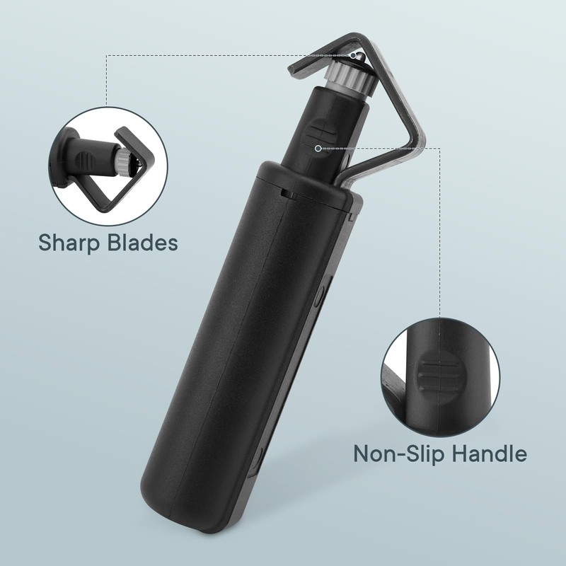 WODHMIEY Round Cable Stripper Tool, Cable Jacket Slitter Tool with