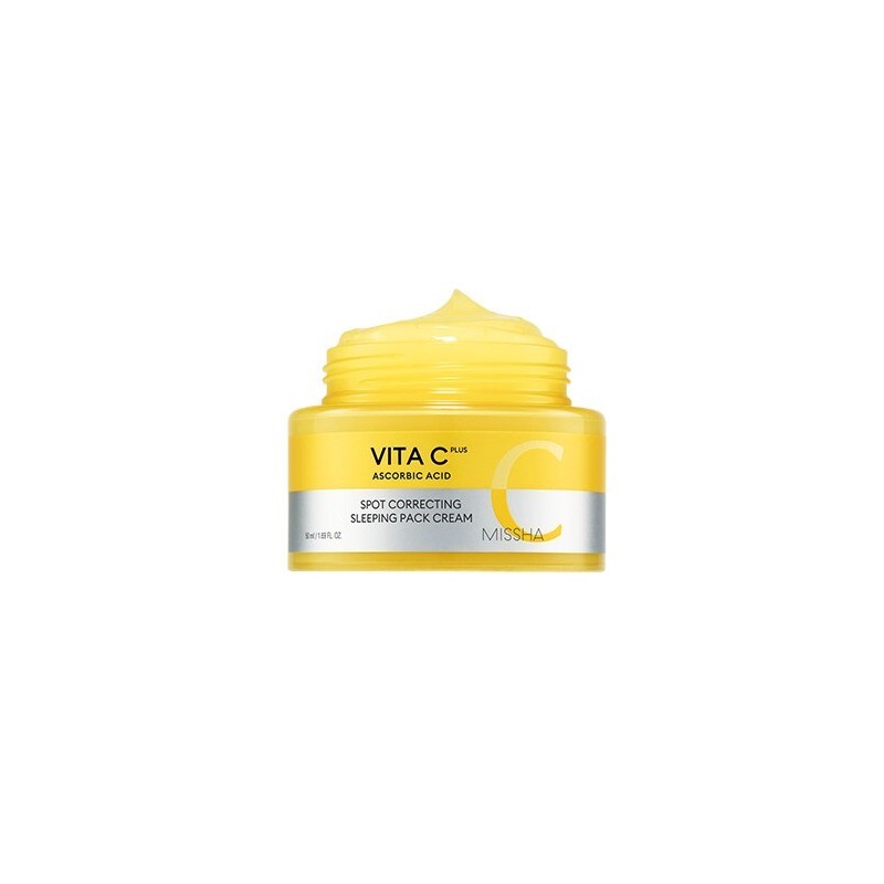 MISSHA [MISSHA] Vita C+ Sleeping Pack Cream 50ml, 2ea