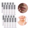 Tubos vacíos de plástico transparente para brillo de labios, tubos