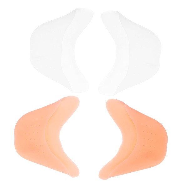 Outanaya 2pairs Comfortable Toe Protectors Professional Toe Pouches for Foot