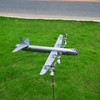 Metal Airplane Wind Spinner, Elegant Spin Design Airplane Weather Vane