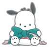 Morimoto Sangyo Rubber Magnet Clip Sanrio Pochacco