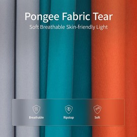 Naturehike Double Hammock Ultralight Travel Camping Hammock Comfortable Portable Hammock for Garden Sand Beach Forest (Grey)