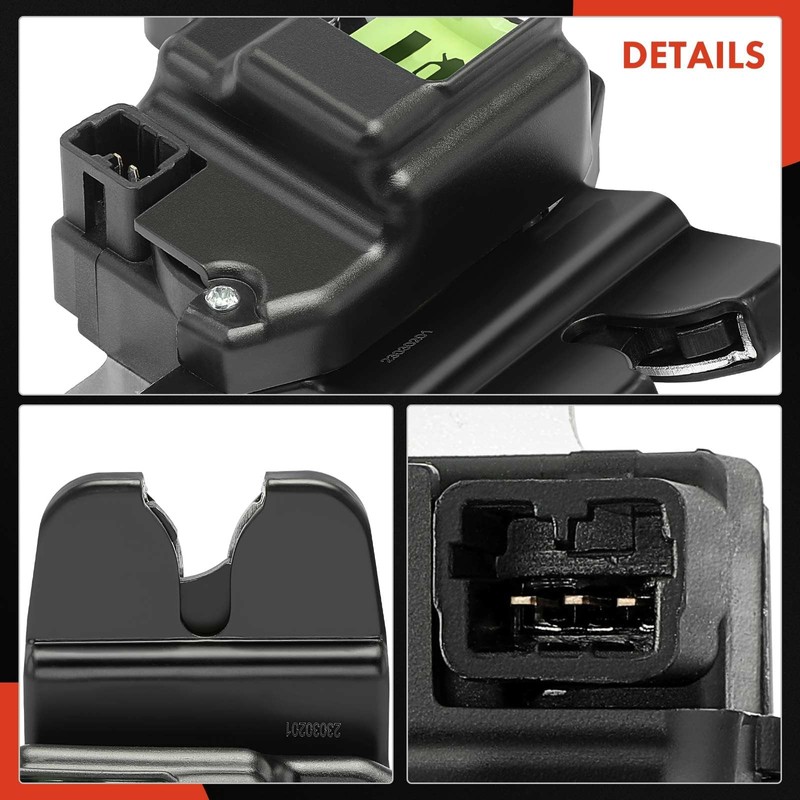 A-Premium Rear Tailgate Trunk Latch Lid Lock Actuator Compatible with