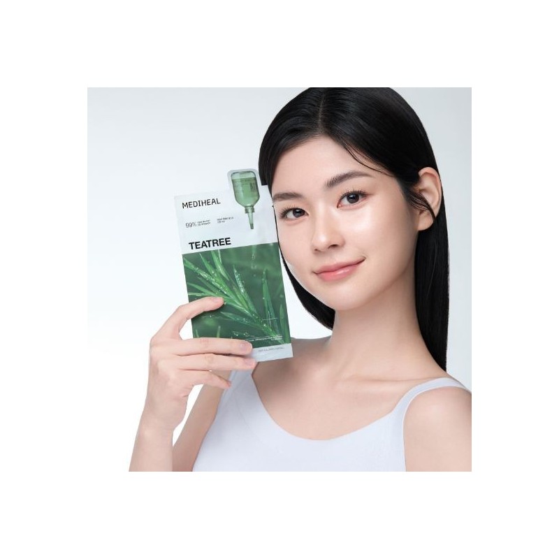 Mediheal Tea Tree Soothing Moisture Essential Mask 10 Sheets +