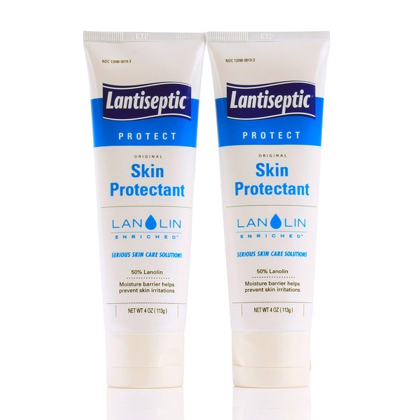 Lantiseptic Lantiseptic Skin Protectant Tube, 4 oz (Pack of 2)