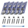 Nano V3.0 Board with Cable, AYWHP 5PCS Nano Board ATmega328P,