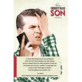 Son Christmas Card, Funny Christmas Cards Son, Xmas Card for Son, Son Christmas Card for Him Funny, Christmas Card Son, Son Christmas Cards