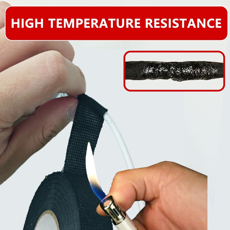 SWRT Wire Harness Tape, 3/4 Inch × 50 Feet, 12