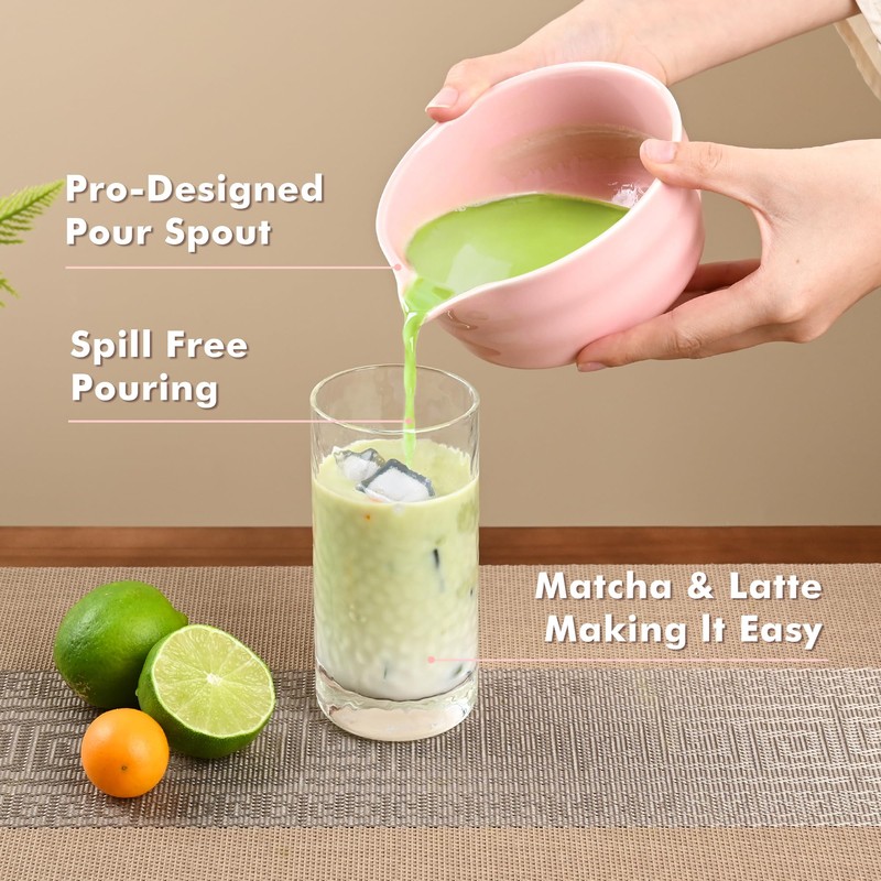 Matcha Whisk Set - Japanese Household Matcha Tea Kit for