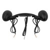 HDBUBALUS Matte Black Rear Turn Signal LED Light Smoke Lens