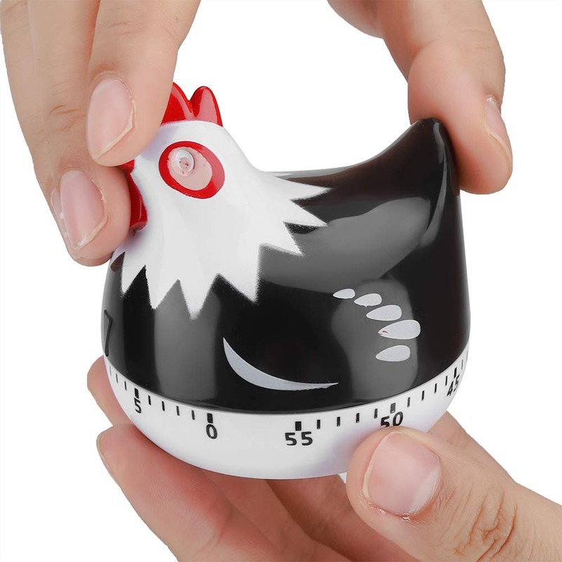 Cartoon Henne Mechanischer Timer Niedlicher Huhn Timer Küche Kochen Wecker