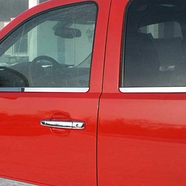 4pc. Chrome Window Sill Trim fits Silverado 2007-2013