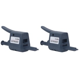 2pcs Solder Paste Extruder, Portable Soldering Flux Glue Dispenser with 1.3mm 1.3mm Nozzles Semi automatic components for Solder Paste Press Extruder, great for long term