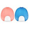 JUNFEIXUAN 2-Pack of Press Retainer Case, Portable Denture Box, Braces