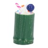 10Pcs Dollhouse Milk Tea Cup Model Realistic Simulation Bamboo Tube