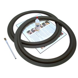 Springfield Speaker 15" Foam Surround Edge Repair Kit - 2 Speaker Kit - for ESS HD-1500, HD-315-15 Inch