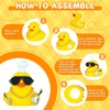 Jyeennar Jeeps Ducks for Ducking, Car Dashboard Decorations Rubber Ducks,