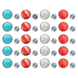 20Pcs Turquoise Funny Pin for Lapel Backpack Jacket Hat Bag Adult Teens Girls Boys Unique Cool Pins Color Turquoise Brooch Lapel Pin for Women Men Clothing Fashion Jewelry Accessories, Small
