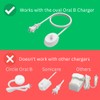 Burd - Electric Oral-B Tooth Brush Wall/Outlet Holder/Mount/Cord Organizer (Charger