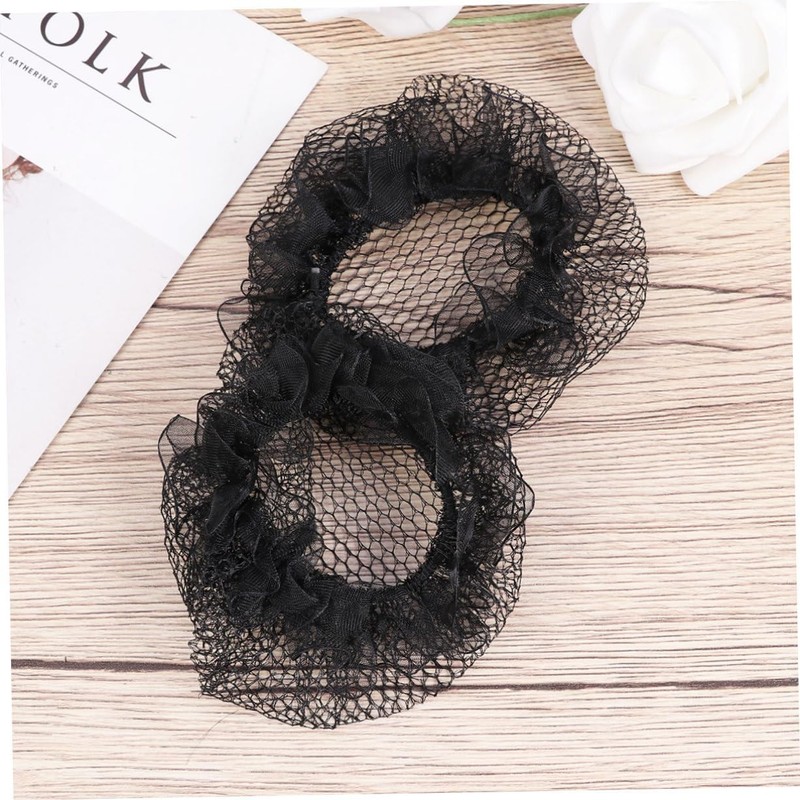 HEALLILY 30 Piezas moño redecillas para el cabello cubierta de