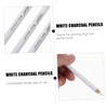DOITOOL 3pcs Charcoal Pencil White Sketch Pencils Soft for Sketching