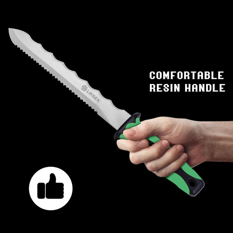 PAXLINSEN Stainless Steel Garden Knife with 7.8" Blade with New