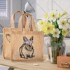 Bseical Pack of 2 Easter Baskets, Easter Jute Bags with