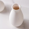Sowlvenco Ceramic Bud Vase Set of 12, White Small Vases