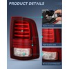Nilight Taillight Assembly Compatible with 2013 2014 2015 2016 2017