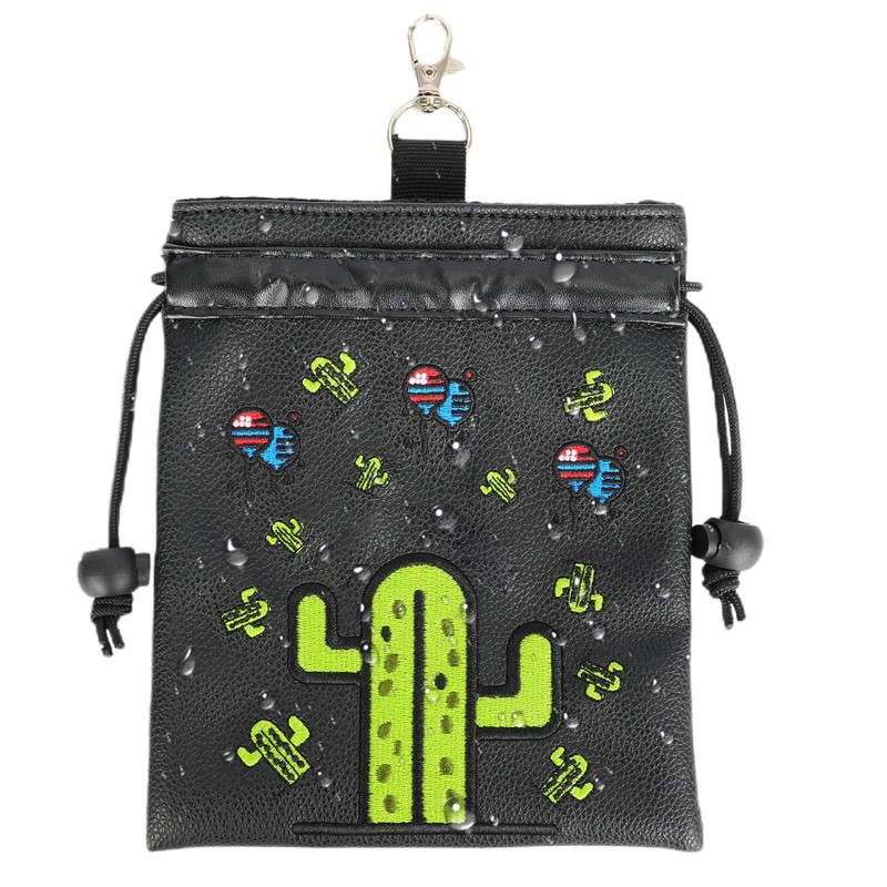 Golf Valuables Pouch - Drawstring Golf Storage Pouch - Portable