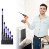 6PCS Magnetic Drill Bit Set Magnetic Screwdriver Bits Long Phillips