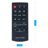 Replacement Remote Control Applicable for Panasonic SC-HC38DB SC-HC38 SC-HC58DB SC-HC58