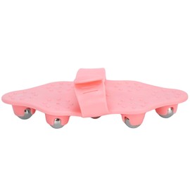 Steel Ball Massager, Back Massage Ball Roller Comfortable Manual Steel Ball Massager with 7 Balls Covered Bumps Easy-to-Use Massage Belt for Muscle Relaxing Back Shoulder Waist Leg