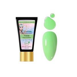 HYBA Fairytale Wonderland Hybrid Gel Nail Polish, Single Tube (Green Gardens) FW06