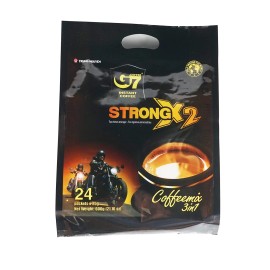 TRUNG NGUYÊN LEGEND G7 Strong X2 Premium Instant Coffee 23.63 Ounce 100 Sticks Travel Friendly