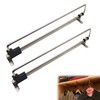 Ksvaye Set of 2 25 cm Clothes Rail, Extendable Telescopic