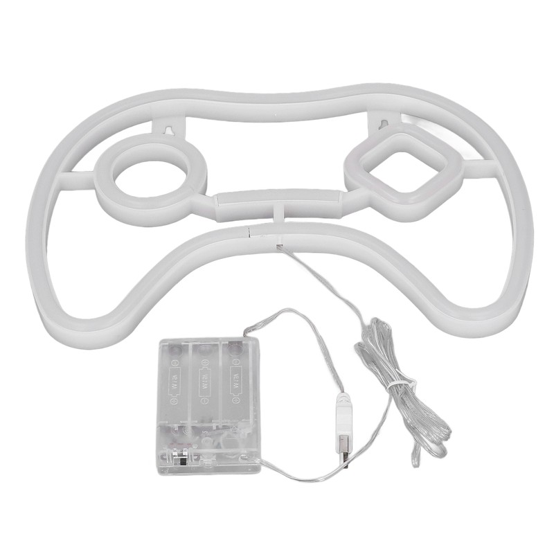 LED Neon Sign Game Controller Shaped 11inx7.5in LED Safe PVC