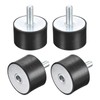 sourcing map Rubber Bearing M10 External / Internal Thread Vibration