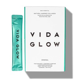 Vida Glow Daily Essential Natural Marine Collagen Sachets 30 x 3g Original
