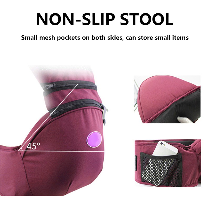 Professional MultiFunctional Ergonomic Mesh Breathable Baby Infant Carrier with Hip