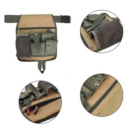 Gardening Tools Belt Bags,Tool Belt Pouch w/ 6 Pockets Garden Tool Waist Bag with Adjustable Belt for Home Garden RV Cleaning