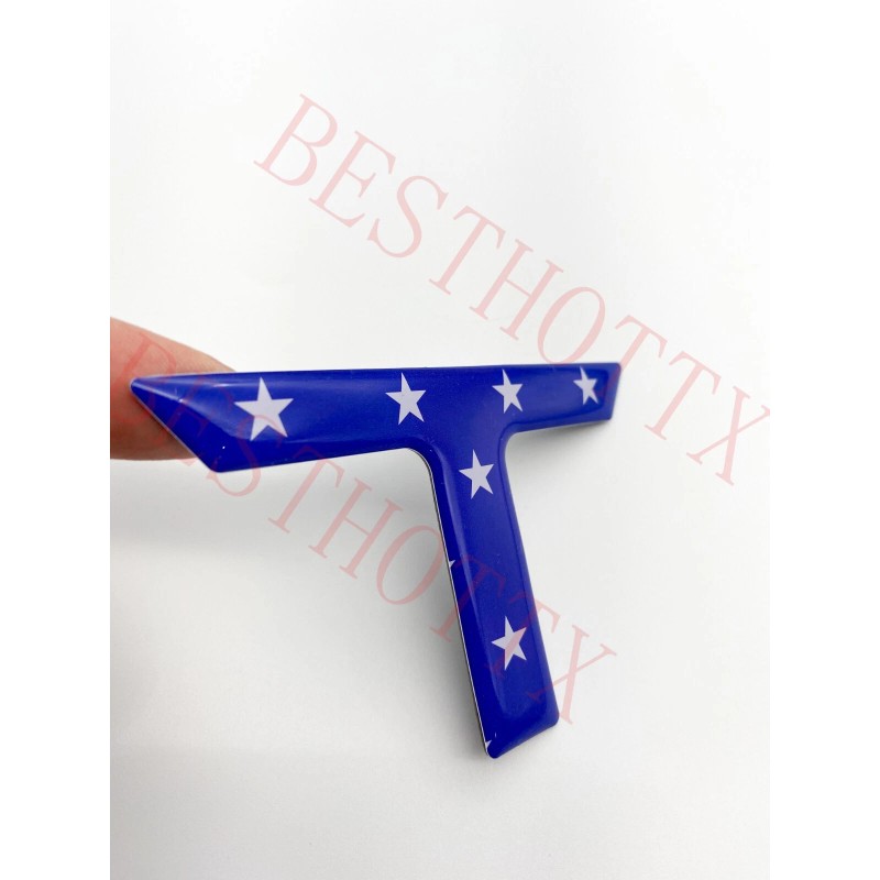 AUTO4RACING 3D US FLAG RAISED DOMED TAILGATE LETTERS FITS HYUNDAI